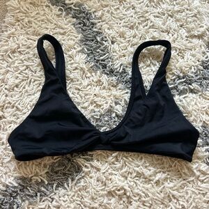 Pacsun Black tied bikini top